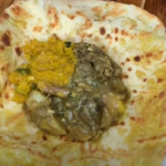 Trinidad chicken roti